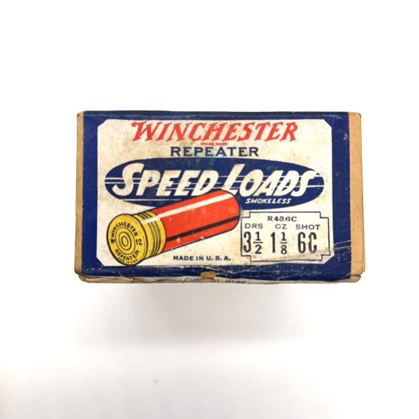 Winchester, Speed Loads, 12 Gauge 6C Shot, 2 Piece Box (Empty)
