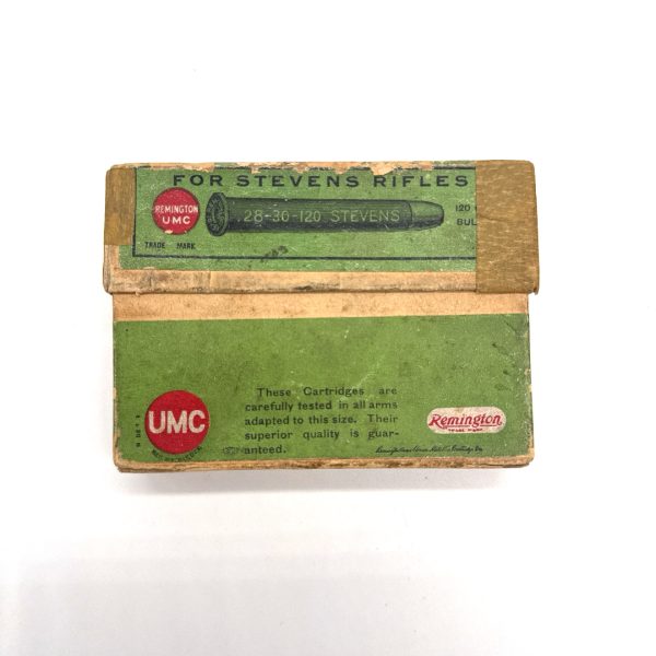 Remington, .28-30-120 Stevens, 2 Piece Box (19+1 Full)