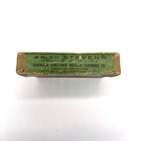 Remington, .28-30-120 Stevens, 2 Piece Box (19+1 Full)