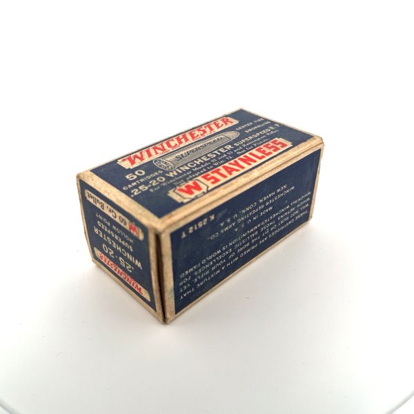 shot_20260821203426 Winchester, SuperSpeed, .25-20 Winchester (WCF), 1 Piece Box