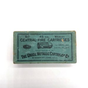 UMC, .45 Webley, 230 Grain Bullet, 2 Piece Box