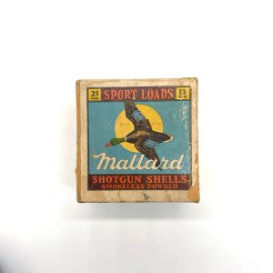 Sears, Mallard, 12 Gauge #6 Shot, 2 Piece Box (Empty)