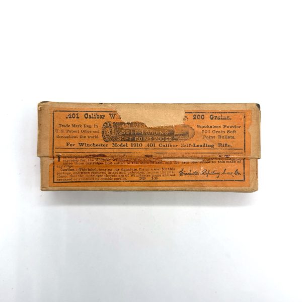 Winchester, .401 Caliber Self Loading (SL)