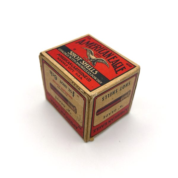 American Cartridge Company, American Eagle, .410 Shot Shell, #6ch, 1 Piece Box (Empty)