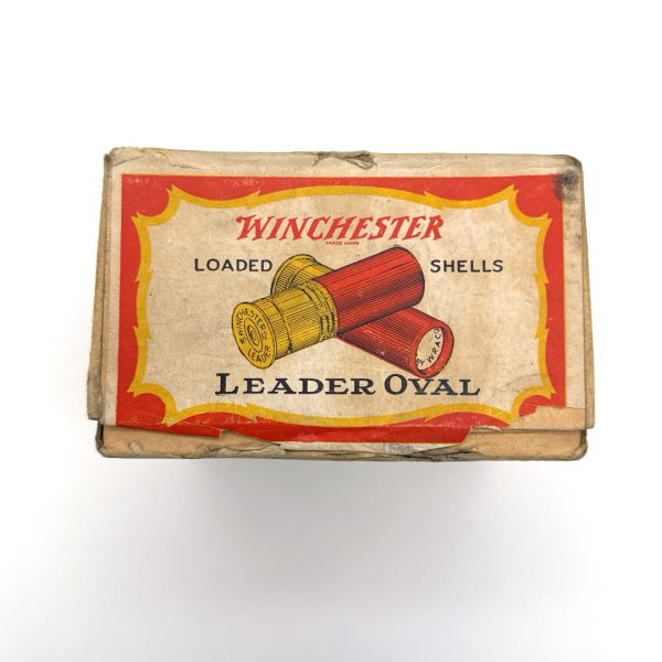 Winchester, Leader OVAL, 12 Gauge, #6ch Shot, 2 Piece Box (Partial)