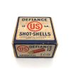 U.S. Cartridge Company, Defiance, 12 Gauge, # 7.5 CH Shot 2 Piece Box (Partial)