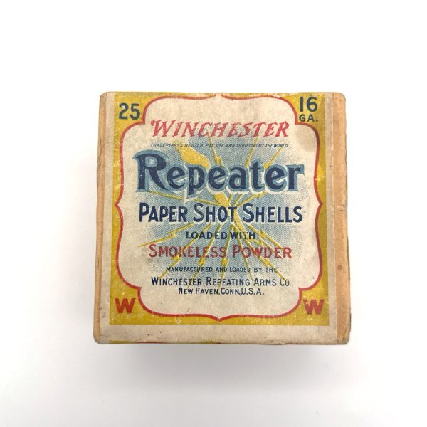 Winchester, Repeater, 16 Gauge, #5 Shot, 2 Piece Box