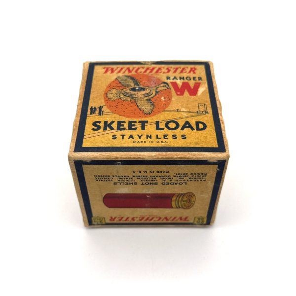Winchester, Ranger, Skeet Load with Quail, 28 Gauge #9ch Shot, 1 Piece Box