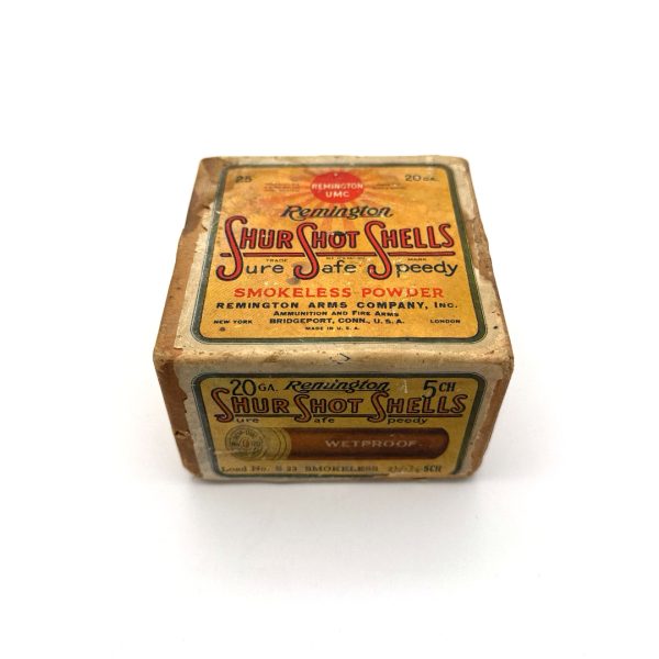 Remington, Shur Shot Shells, 20 gauge, #5ch Shot, 2 Piece Box
