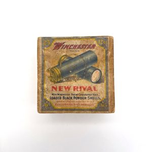 Winchester, New Rival, 12 Gauge #8 Shot, 2 Piece Box (Empty)