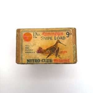 Remington, Nitro Club, Game Load Snipe, 12 gauge, #9ch Shot, 2 Piece Box (Empty)