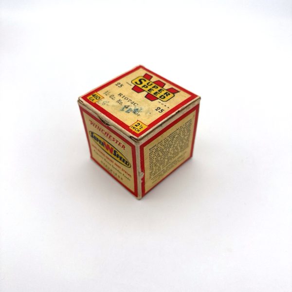 Winchester, Super Speed, .410 Gauge, 2 1/2 " #4ch Shot, 1 Piece Box (Partial)