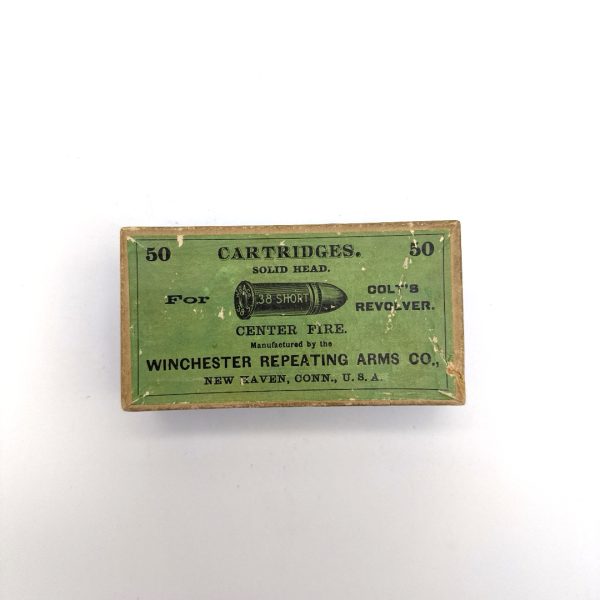 Winchester, .38 Short Colt CF, 2 Piece Box