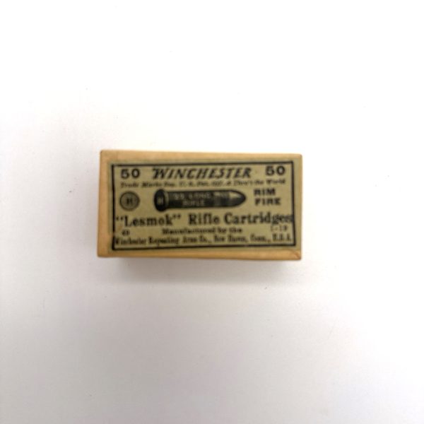 shot_20260922124541 Winchester, Lesmok, .22 Long Rifle, 2 Piece Box (Sealed)