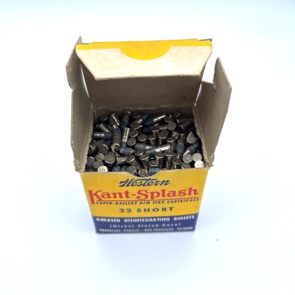 Western, Kant-Splash Super-Gallery, .22 Short, 500 ct 1 Piece Box