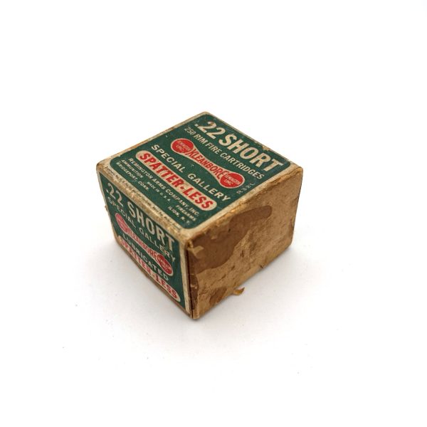 Remington, Spatter-Less, .22 Short Special Gallery, 250 ct  2 Piece Box (Partial)
