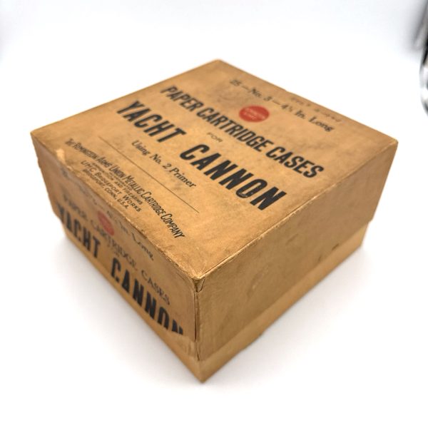 Remington, Yacht Cannon, No. 3 Gauge 4 1/2" Long, NPE, 2 Piece Box (Empty)