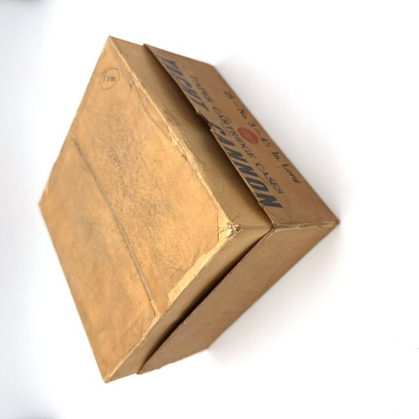 Remington, Yacht Cannon, No. 3 Gauge 4 1/2" Long, NPE, 2 Piece Box (Empty)