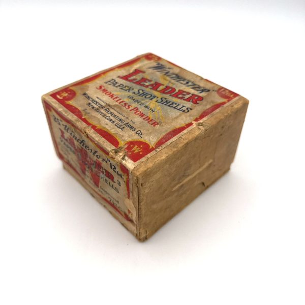 Winchester, Leader, 12 Gauge, 3" #7.5 Shot,  2 Piece Box (1 Side Sealed)