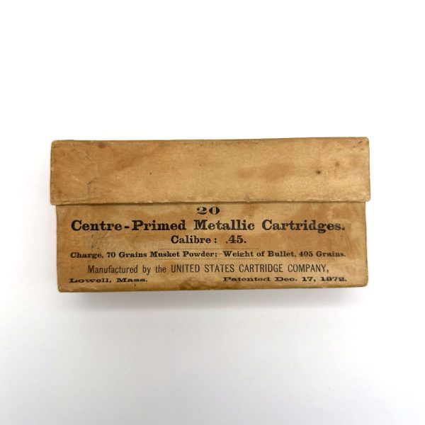 U.S. Cartridge Company, .45-70 Government, 405 Grain Bullet, 2 Piece Box