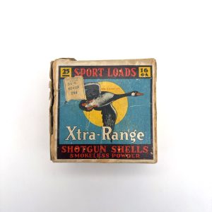 Sears, Xtra-Range, 16 Gauge, #7 1/2ch Shot, 2 Piece Box (Partial/Empty)