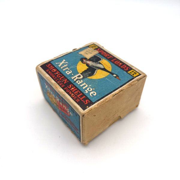 Sears, Xtra-Range, 16 Gauge, #7 1/2ch Shot, 2 Piece Box (Partial/Empty)