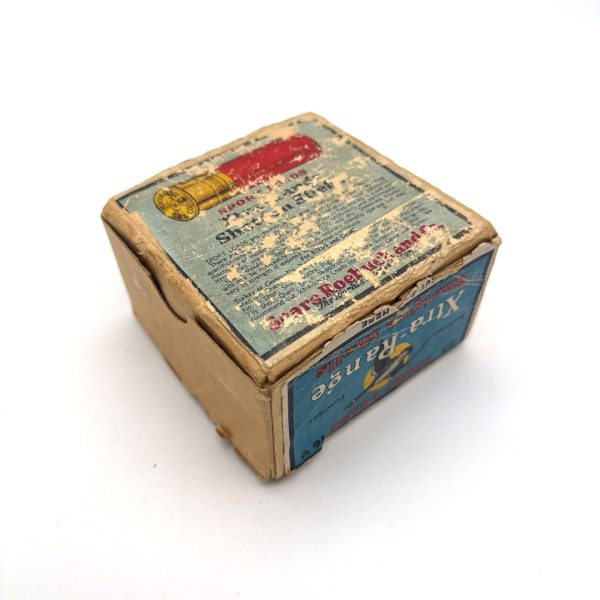 Sears, Xtra-Range, 16 Gauge, #7 1/2ch Shot, 2 Piece Box (Partial/Empty)