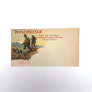 Winchester, Envelope with men hunting with dogs (Unused)