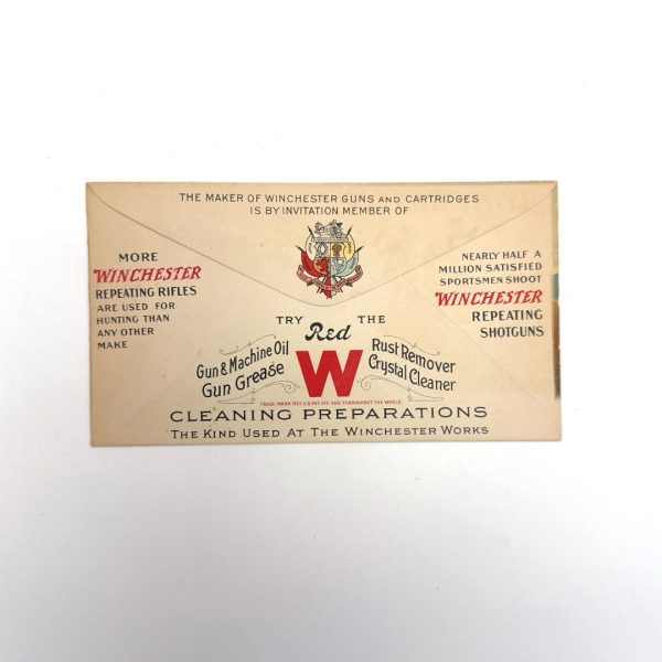 Winchester, Envelope with men hunting with dogs (Unused)