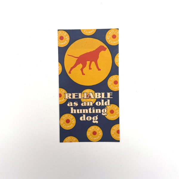 U. S. Cartridge Co, Flyer on Climax Shells with Dog