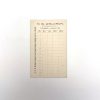 Dupont/ N.W. Waldron, Score Card (Unused)