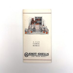 U. S. Cartridge Co, Fold out Pamphlet on Shotshells