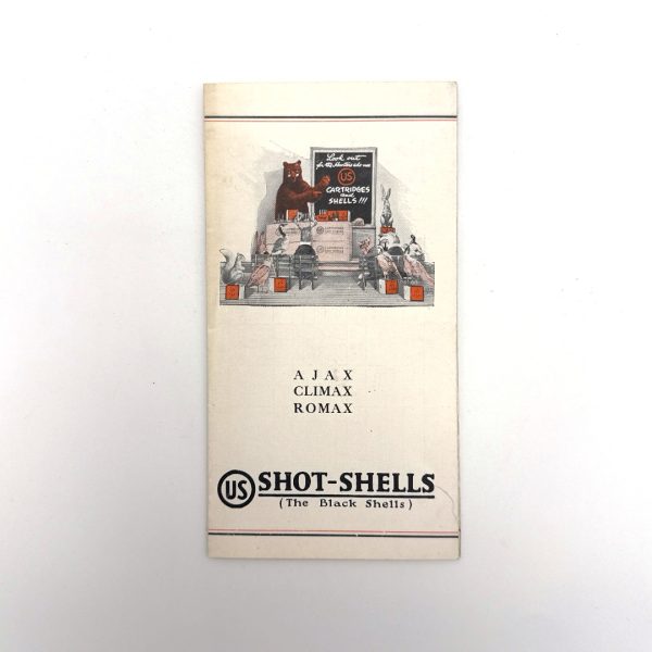 U. S. Cartridge Co, Fold out Pamphlet on Shotshells