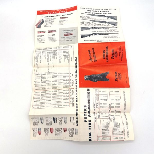 shot_20260929105544 Peters, Fold Out Pamphlet on Average Ballistics