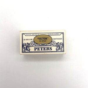 Peters, .22 Long Rifle Rim Fire, Victor, 1 Piece Box