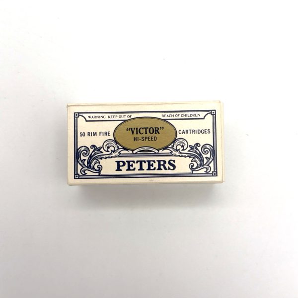 Peters, .22 Long Rifle Rim Fire, Victor, 1 Piece Box