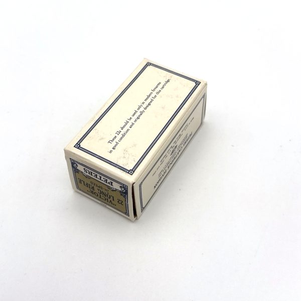 Peters, .22 Long Rifle Rim Fire, Victor, 1 Piece Box